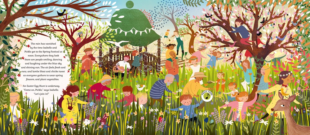The Story Orchestra: Four Seasons in One Day : Press the note to hear Vivaldi's music