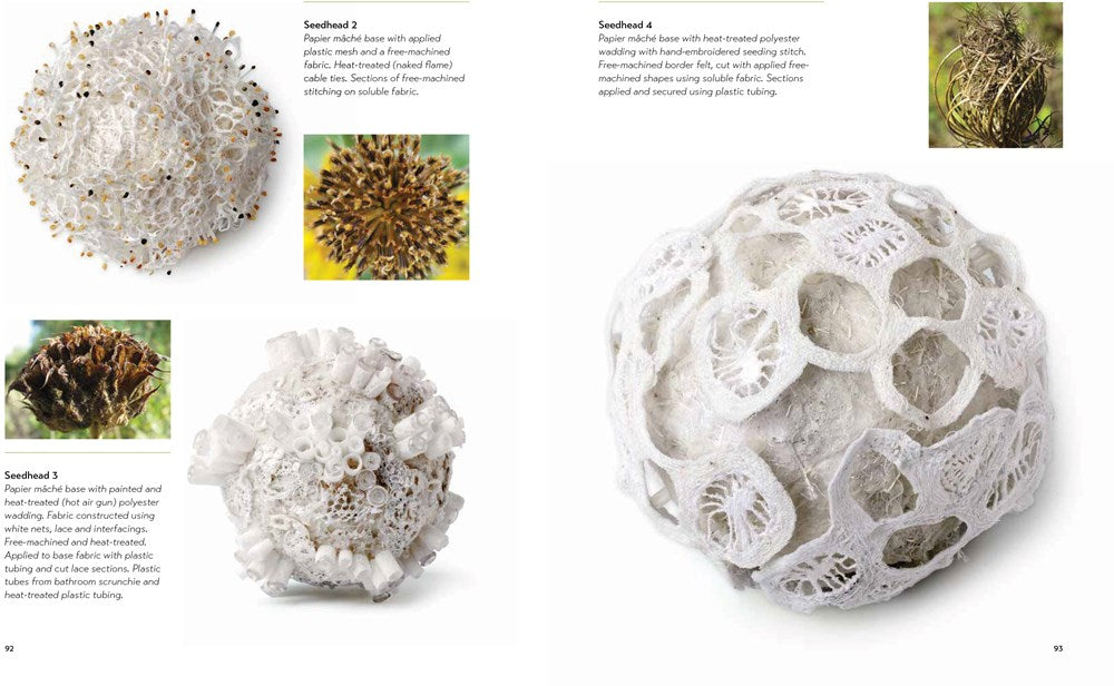 Textures from Nature in Textile Art