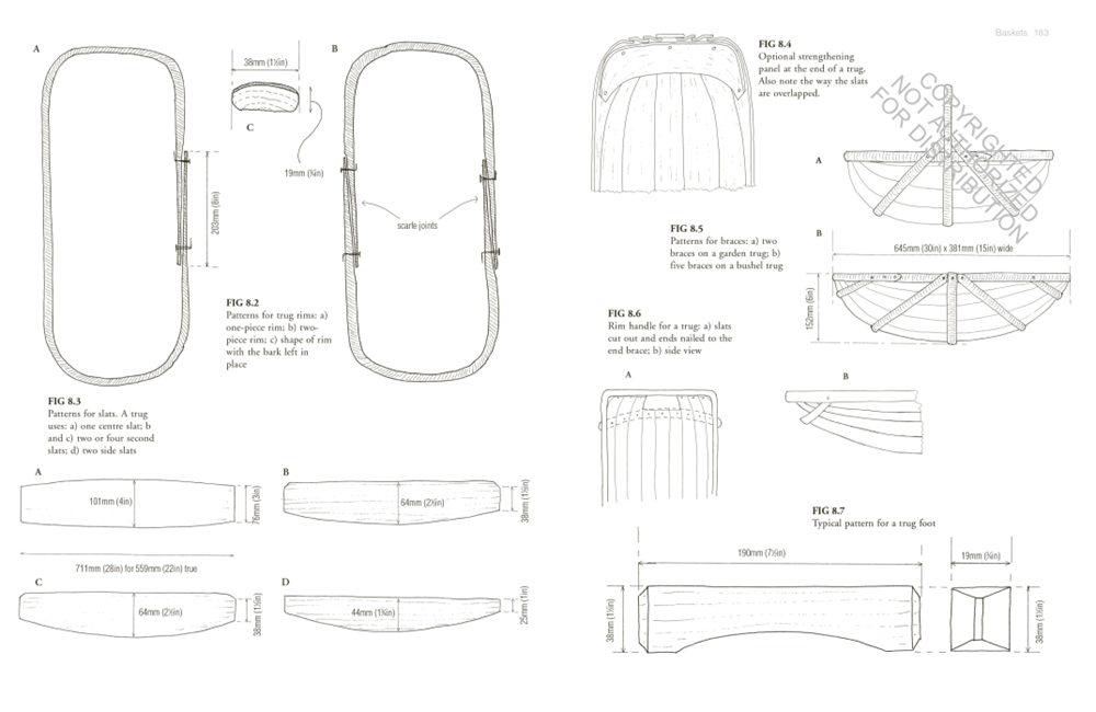 Green Woodworking Pattern Book