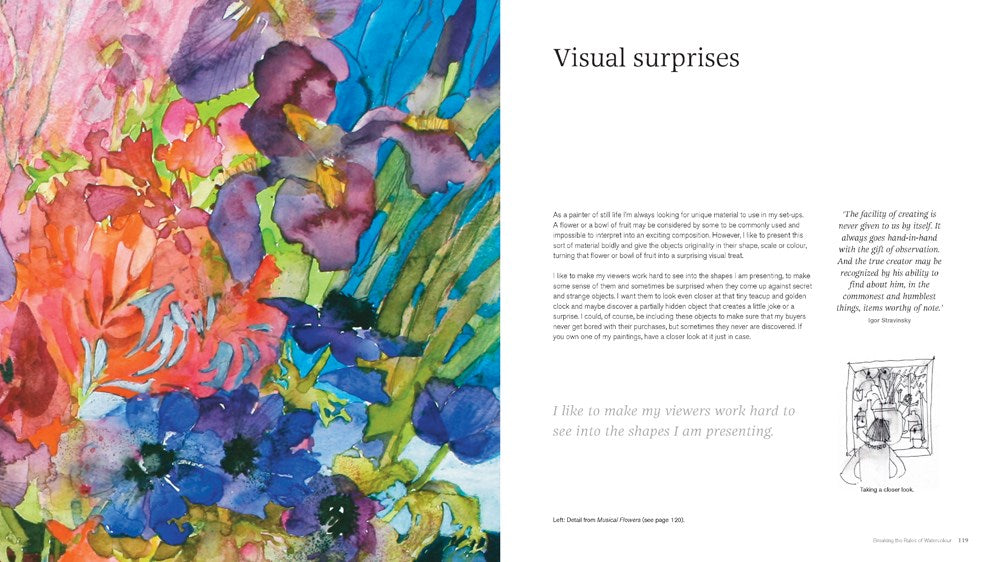 Breaking the Rules of Watercolour