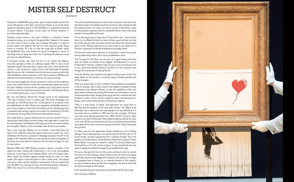 Banksy You Are An Acceptable Level of Threat and if You Were Not You Would Know About it