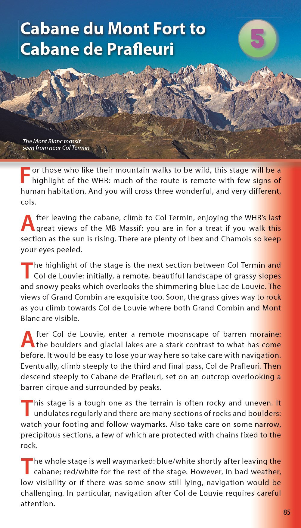 Walker's Haute Route: Chamonix to Zermatt