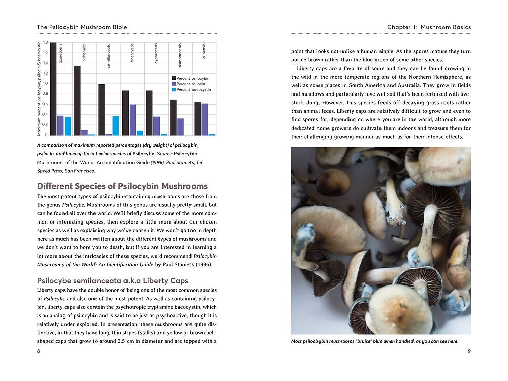 The Psilocybin Mushroom Bible: The Definitive Guide to Growing and Using Magic Mushrooms