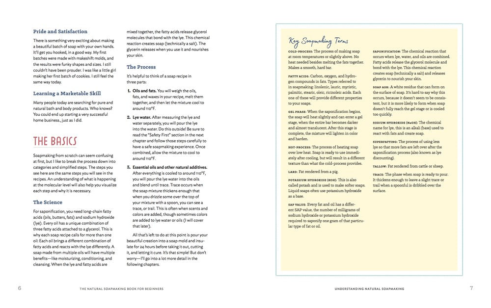 The Natural Soap Making Book for Beginners: Do-It-Yourself Soaps Using All-Natural Herbs, Spices, and Essential Oils