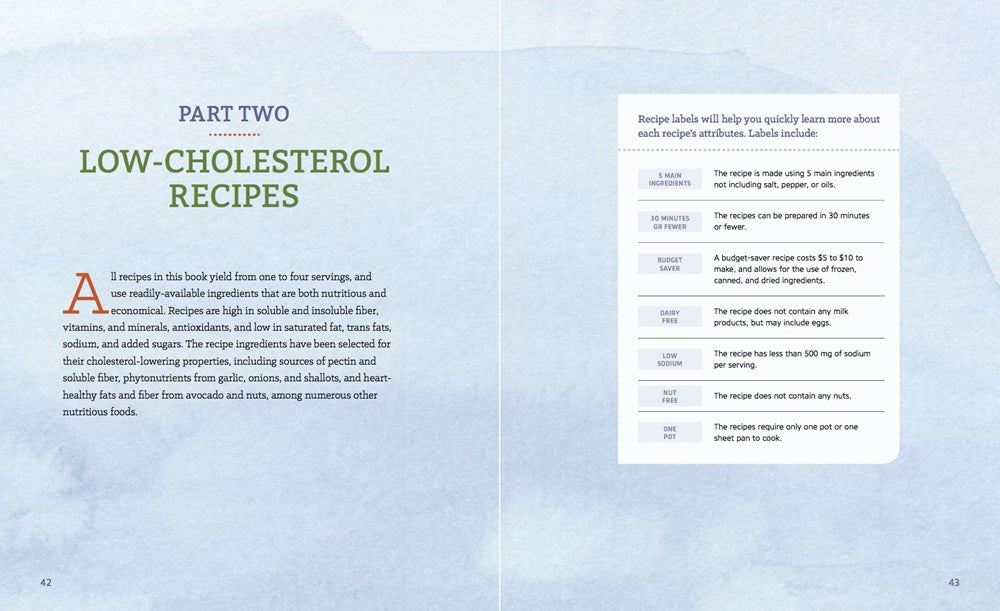 The Low Cholesterol Cookbook and Action Plan: 4 Weeks to Cut Cholesterol and Improve Heart Health