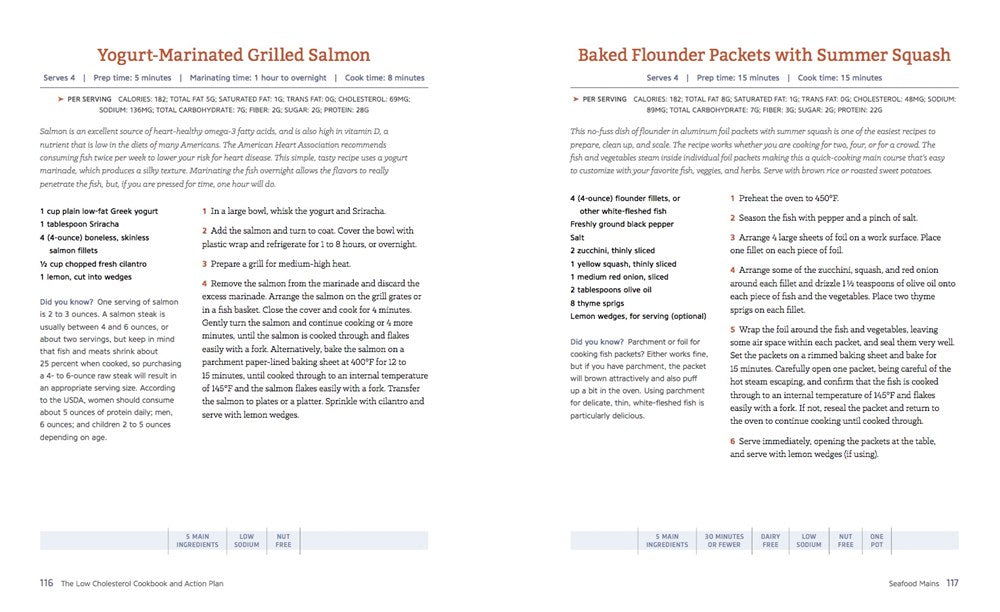 The Low Cholesterol Cookbook and Action Plan: 4 Weeks to Cut Cholesterol and Improve Heart Health