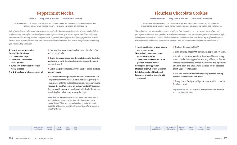 The Low Cholesterol Cookbook and Action Plan: 4 Weeks to Cut Cholesterol and Improve Heart Health