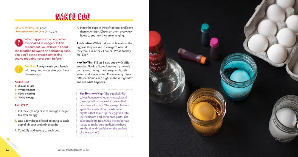 Awesome Science Experiments for Kids: 100+ Fun STEM / STEAM Projects and Why They Work