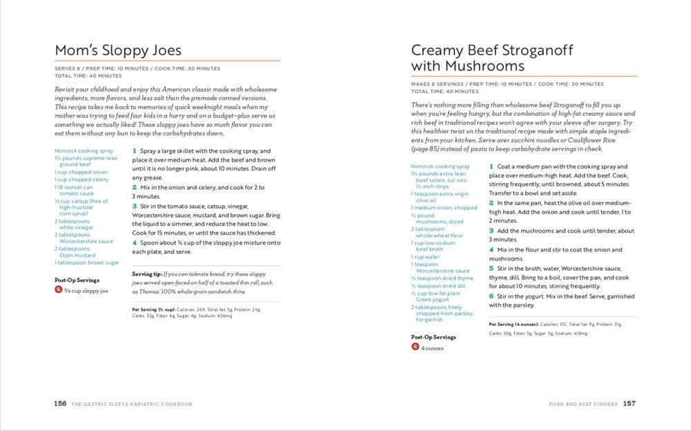 The Gastric Sleeve Bariatric Cookbook: Easy Meal Plans and Recipes to Eat Well & Keep the Weight Off