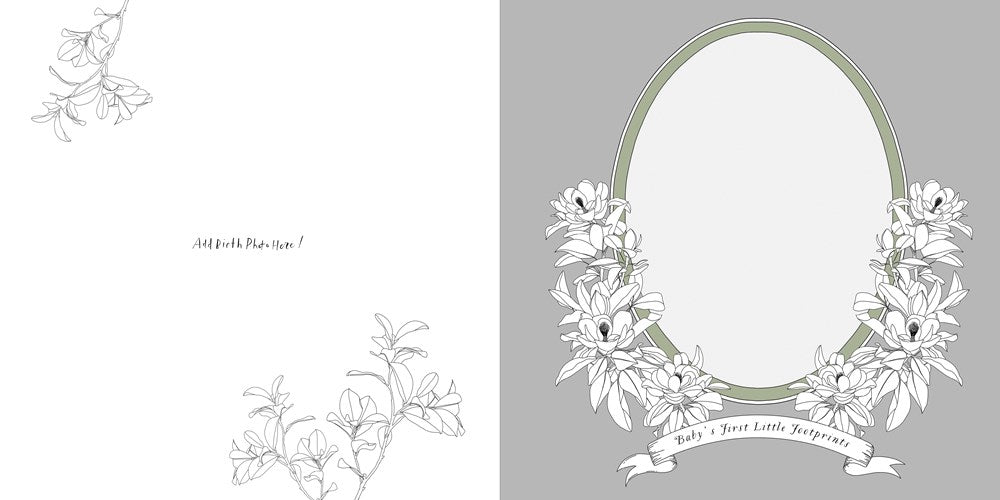 As You Grow: A Modern Memory Book for Baby