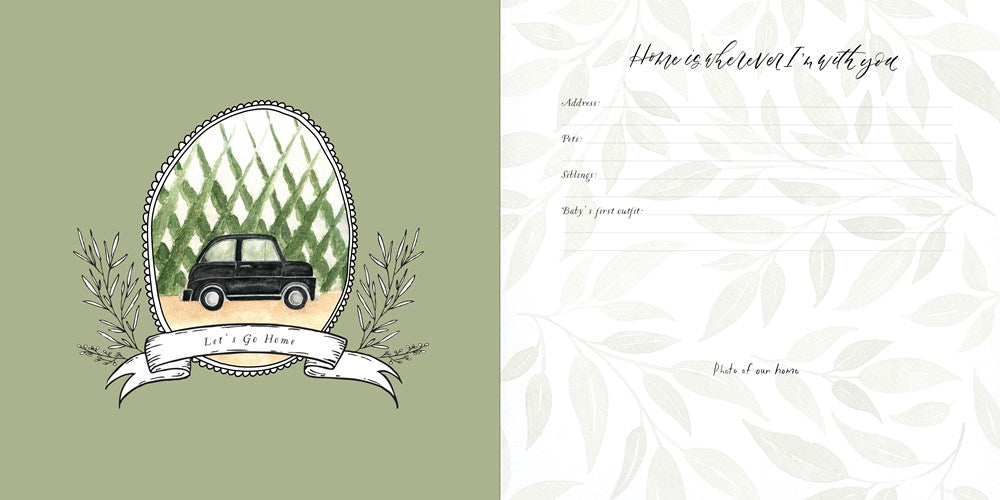 As You Grow: A Modern Memory Book for Baby