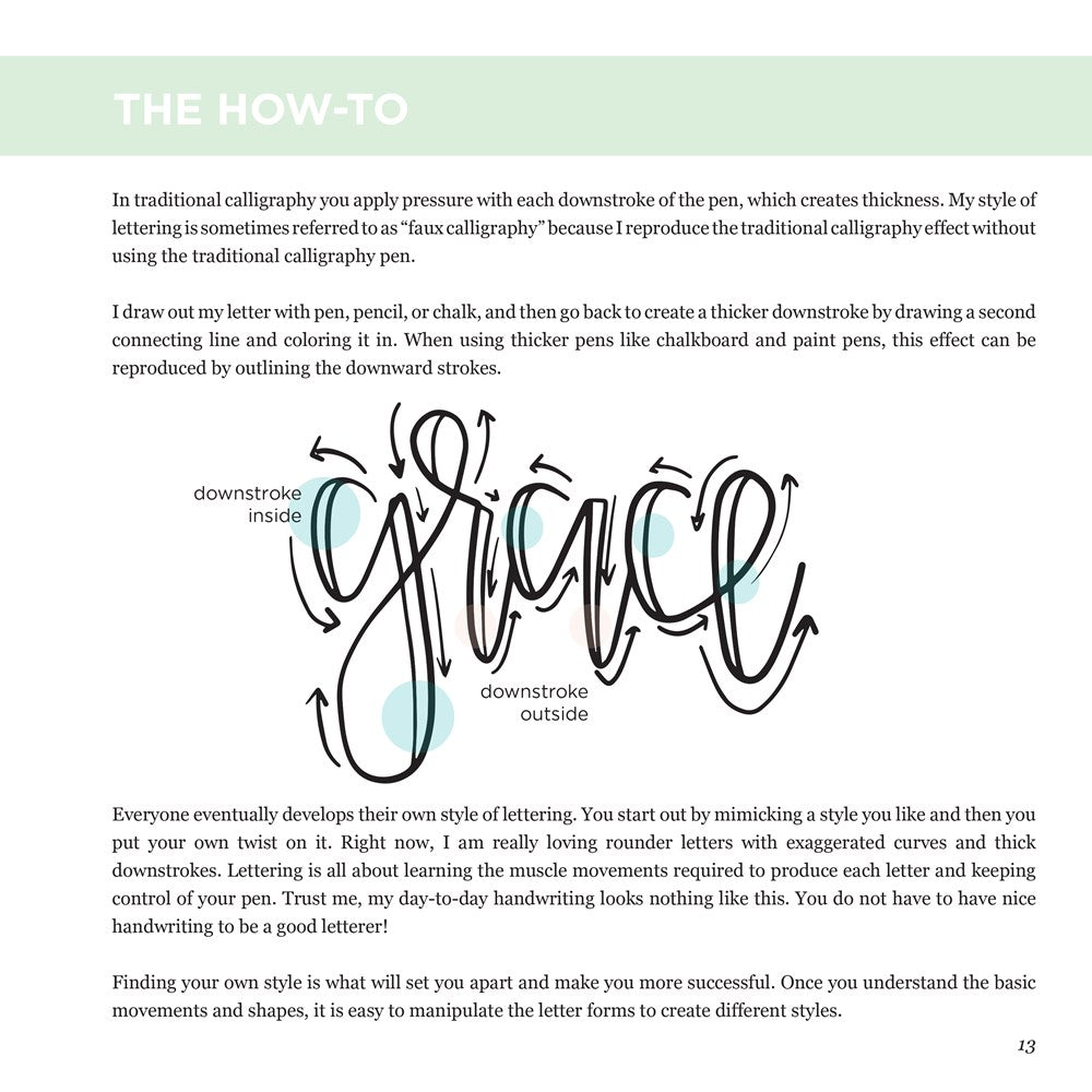 Hand Lettering 101: A Step-by-Step Calligraphy Workbook for Beginners (Gold Spiral-Bound Workbook with Gold Corner Protectors)