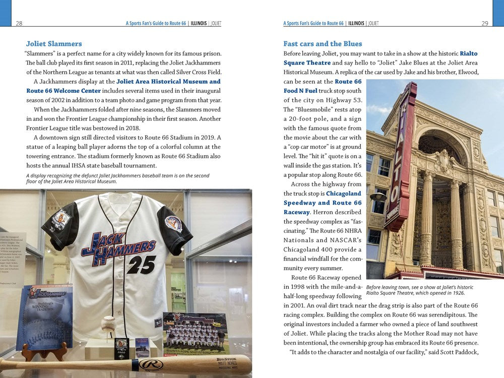 RoadTrip America A Sports Fan's Guide to Route 66