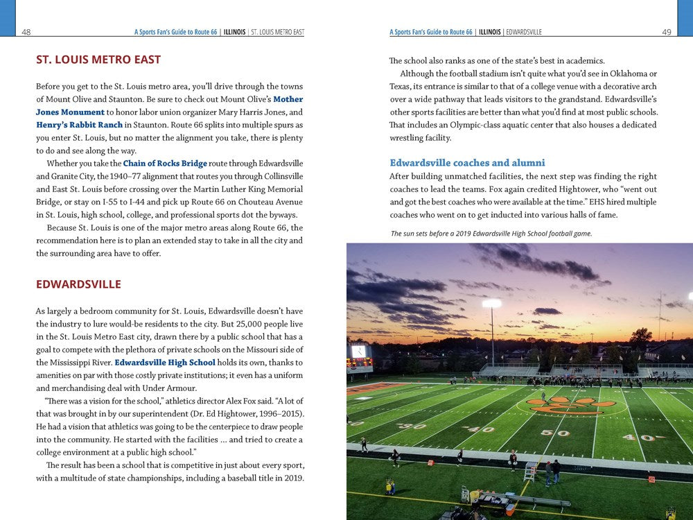 RoadTrip America A Sports Fan's Guide to Route 66