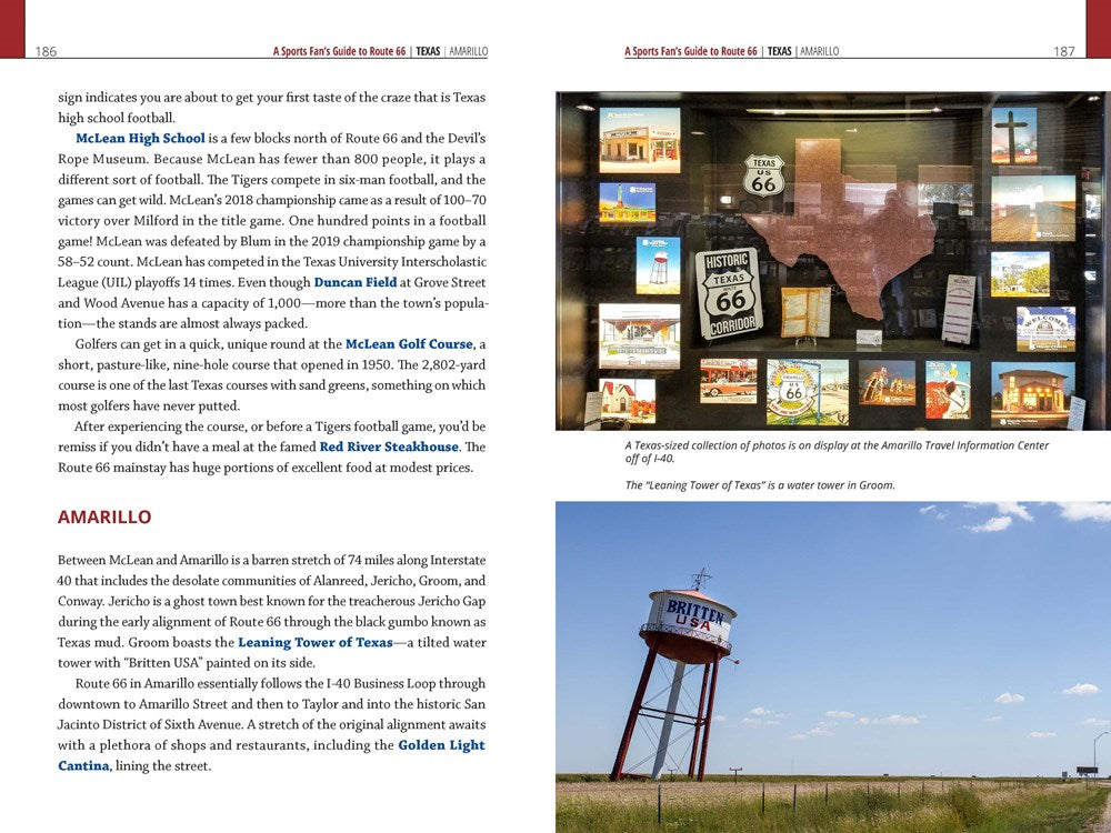 RoadTrip America A Sports Fan's Guide to Route 66