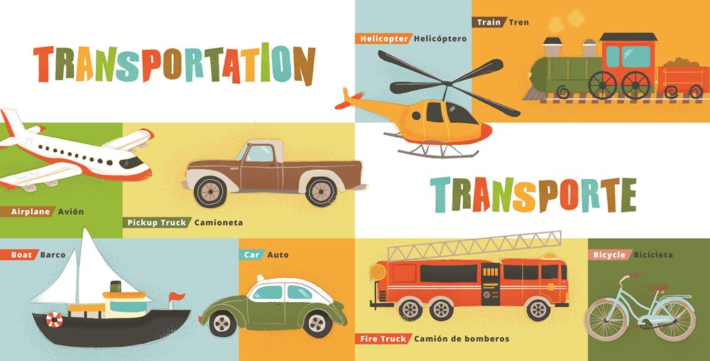 First 100 Words in English and Spanish