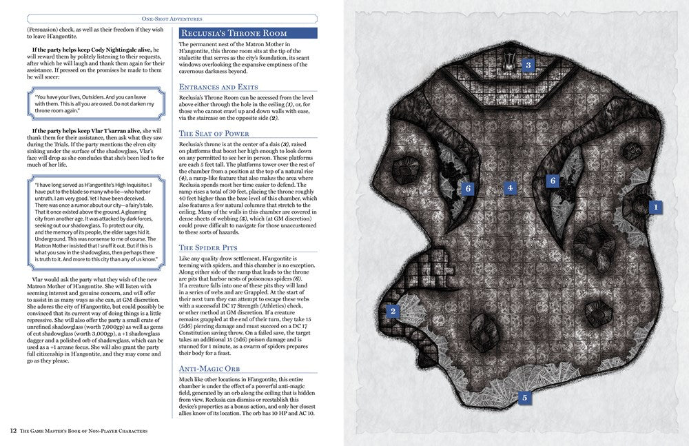 The Game Master's Book of Non-Player Characters: 500+ unique bartenders, brawlers, mages, merchants, royals, rogues, sages, sailors, warriors, weirdos and more for 5th edition RPG adventures