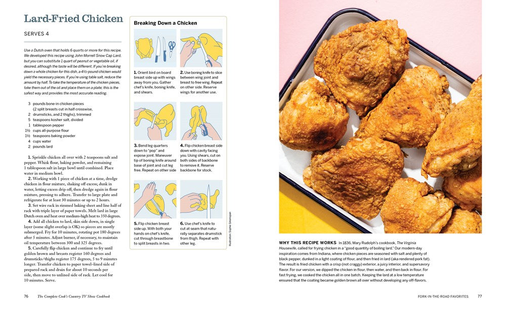 The Complete Cook’s Country TV Show Cookbook 15th Anniversary Edition Includes Season 15 Recipes: Every Recipe and Every Review from All Fifteen Seasons