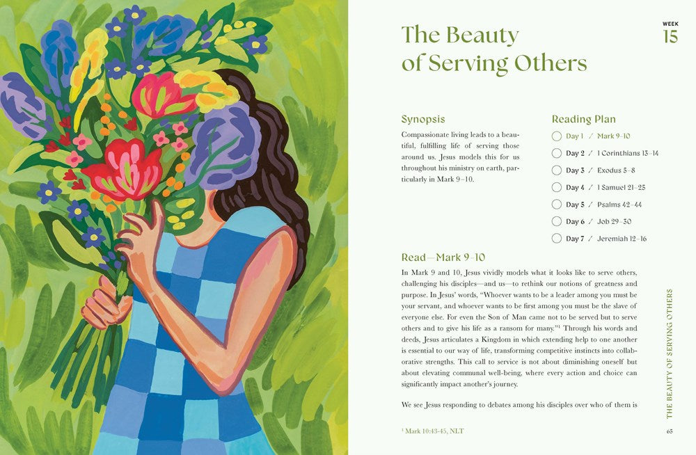 Beautiful Year in the Bible: The 52-Week Bible Study for Women (SC)