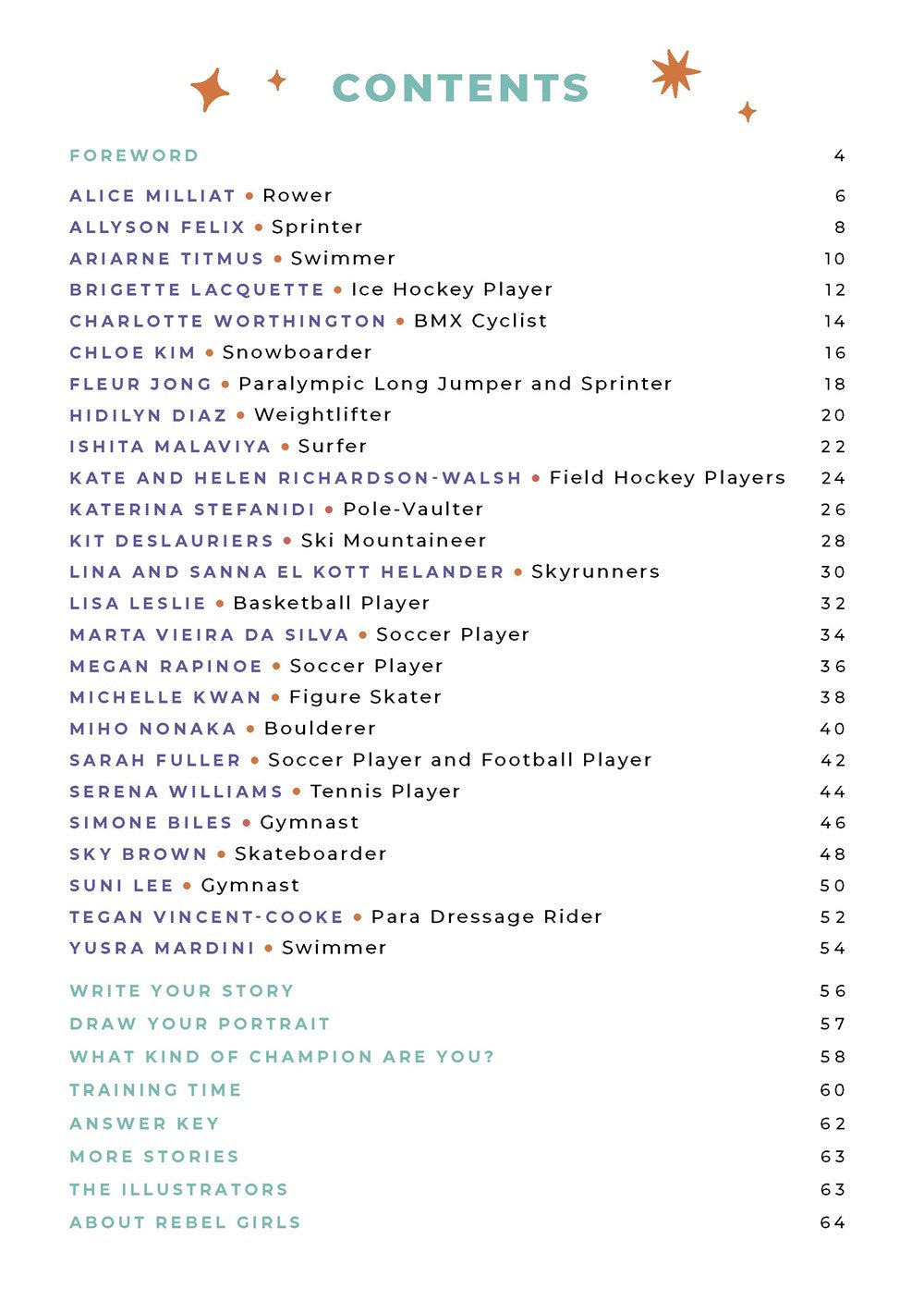 Rebel Girls Champions: 25 Tales of Unstoppable Athletes