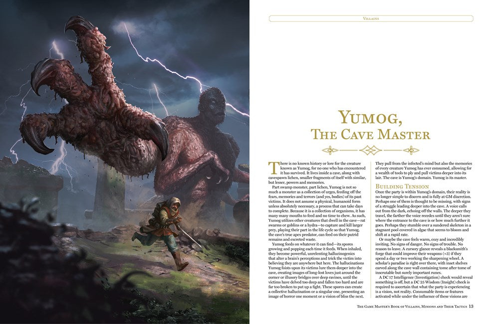 The Game Master’s Book of Villains, Minions and Their Tactics: Epic new antagonists for your PCs, plus new minions, fighting tactics, and guidelines for creating original BBEGs for 5th Edition RPG adventures