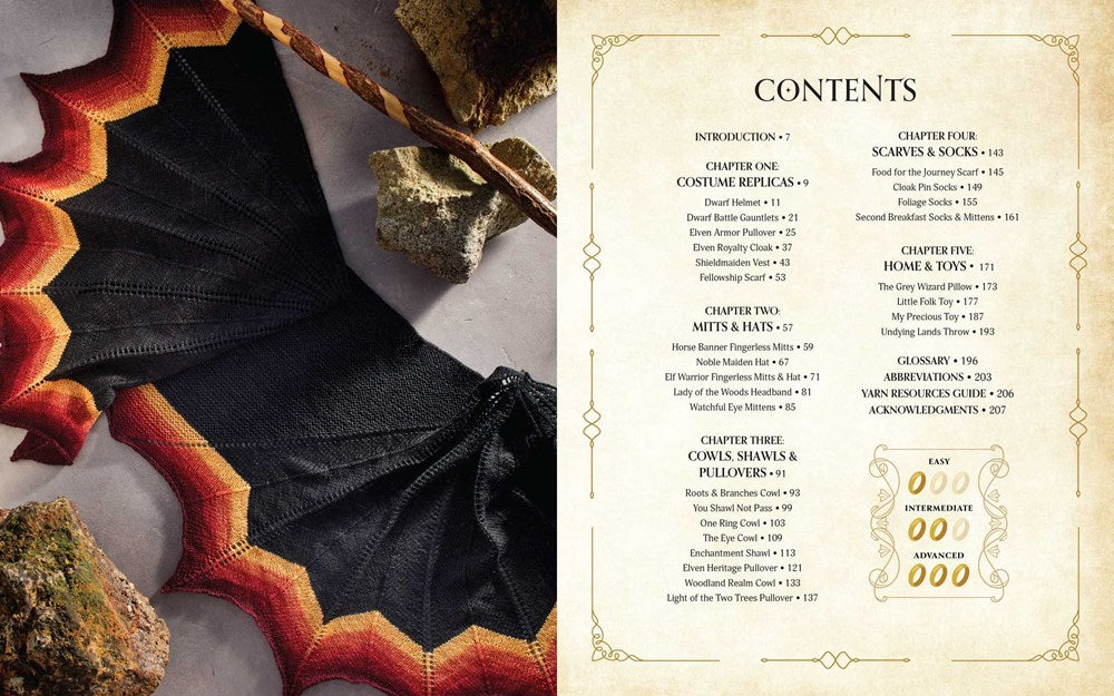 The Fellowship of the Knits: Lord of the Rings: The Unofficial Knitting Book