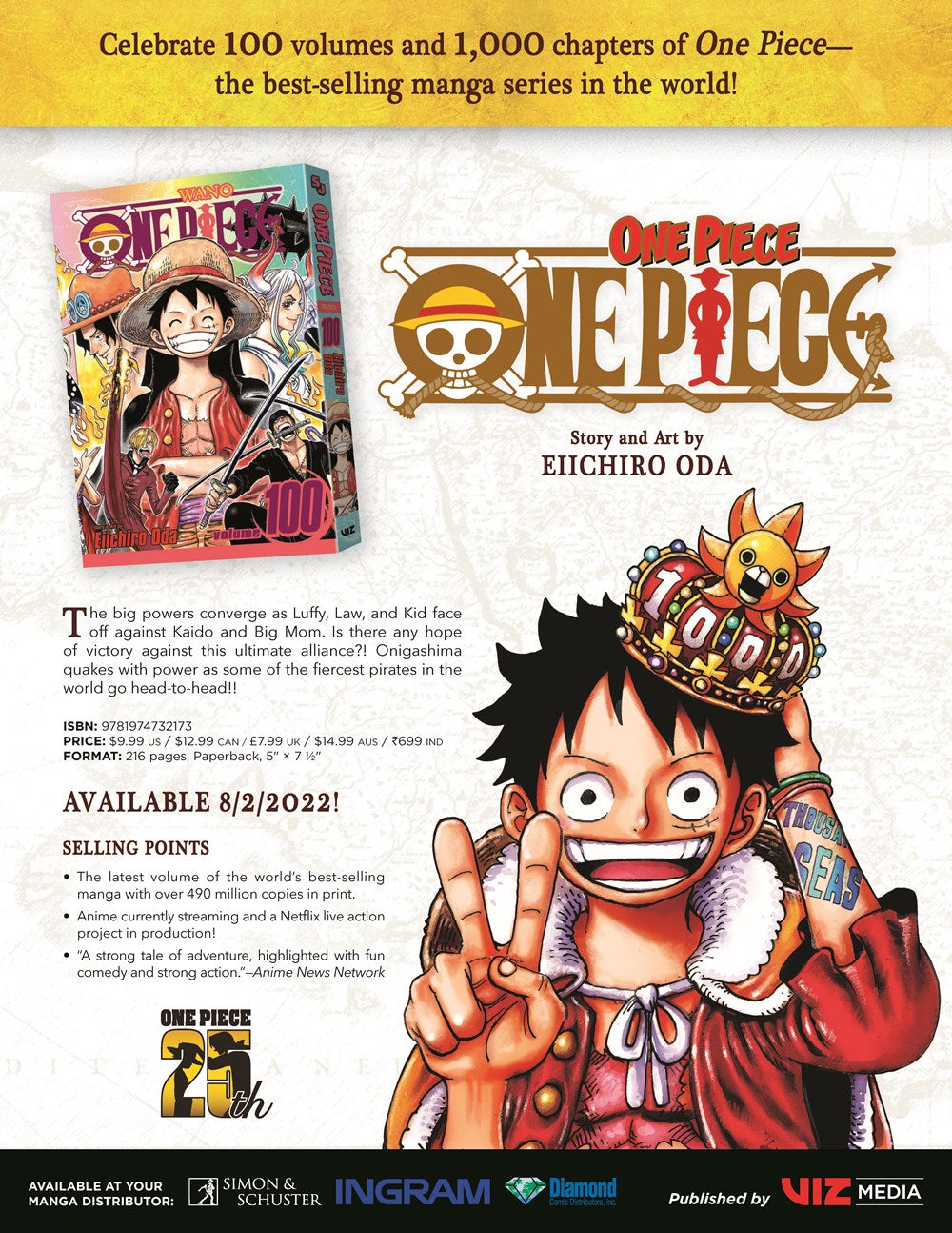One Piece, Vol. 100