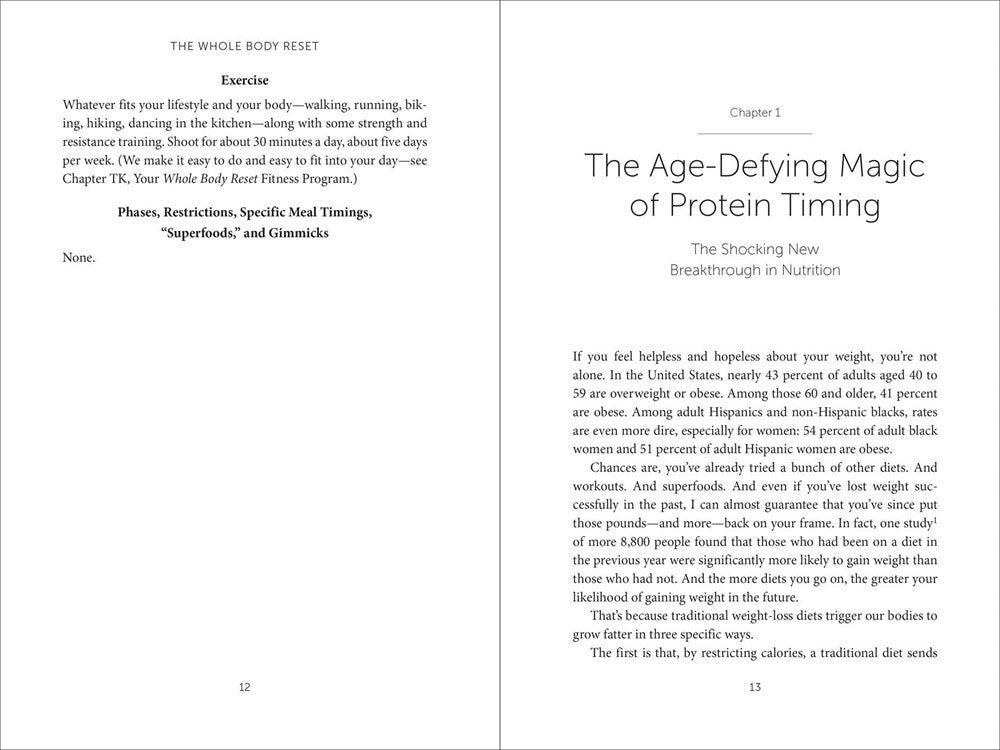 The Whole Body Reset: Your Weight-Loss Plan for a Flat Belly, Optimum Health & a Body You'll Love at Midlife and Beyond