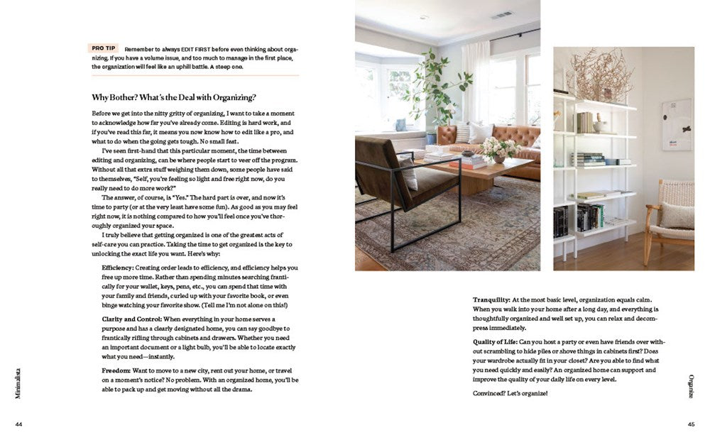 Minimalista: Your Step-by-Step Guide to a Better Home, Wardrobe, and Life