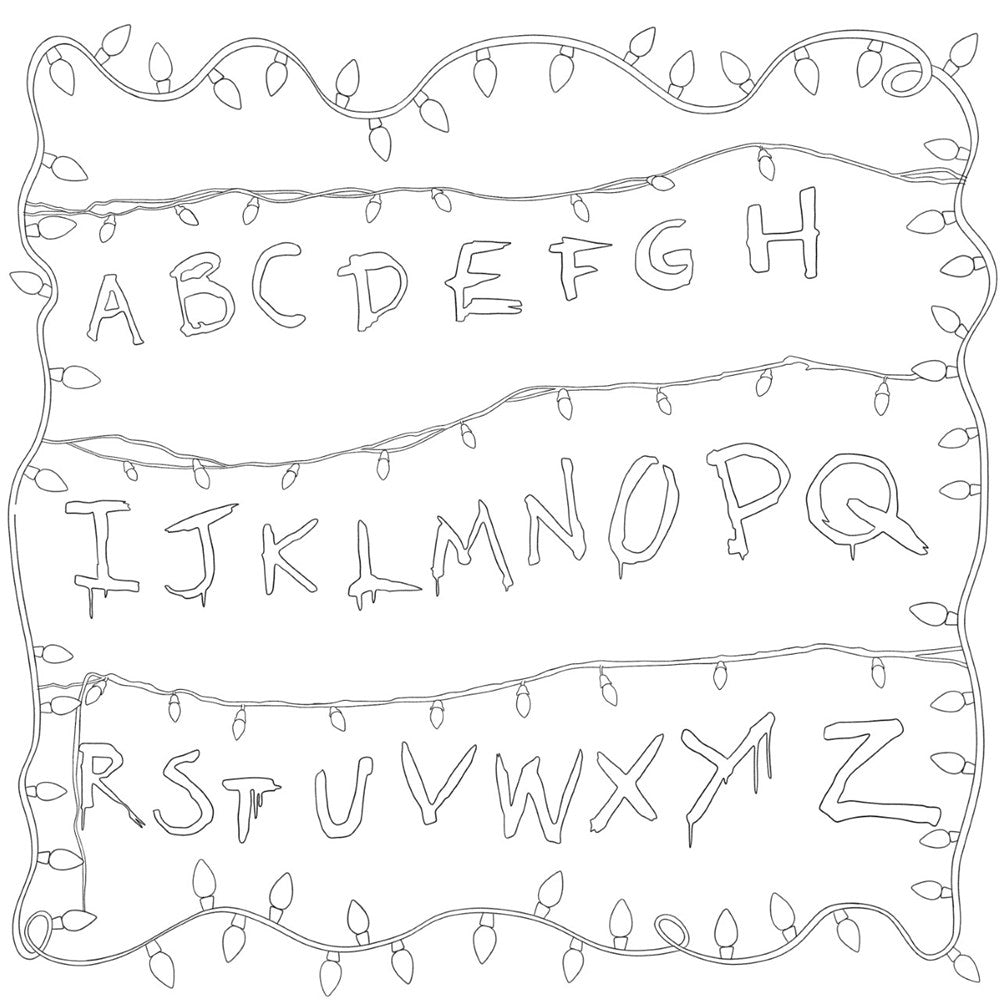 Stranger Things: The Official Coloring Book