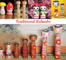 Japanese Kokeshi Dolls