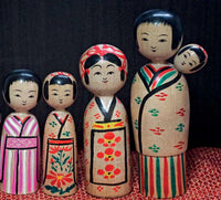 Japanese Kokeshi Dolls