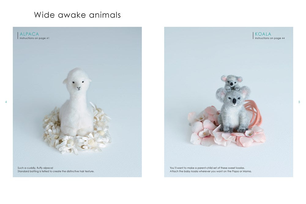 Lovable Felted Animals