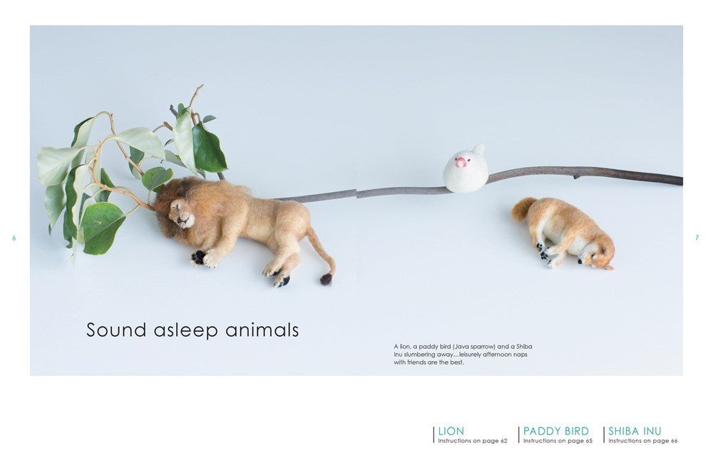 Lovable Felted Animals