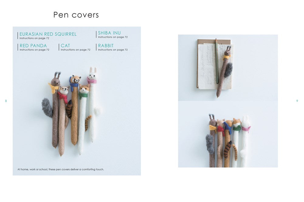 Lovable Felted Animals