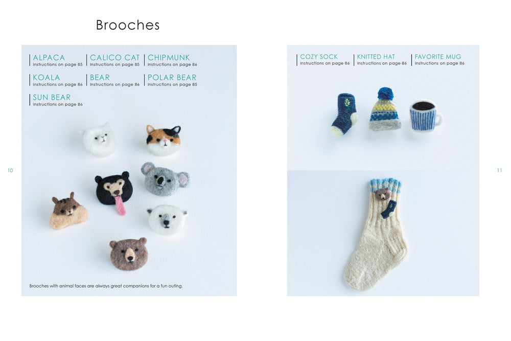 Lovable Felted Animals