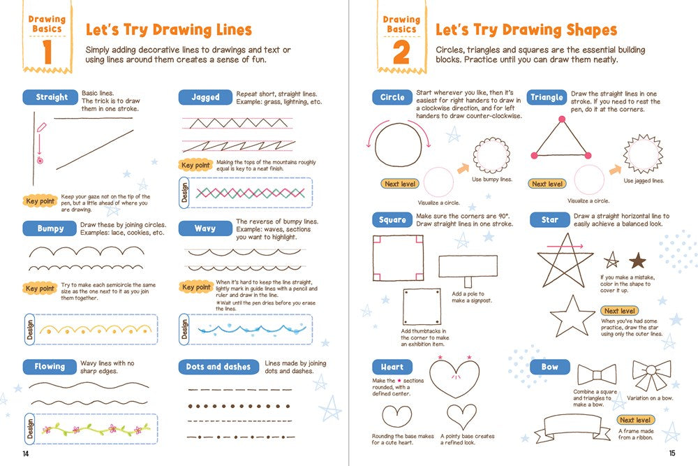How to Draw Cute Doodles and Illustrations