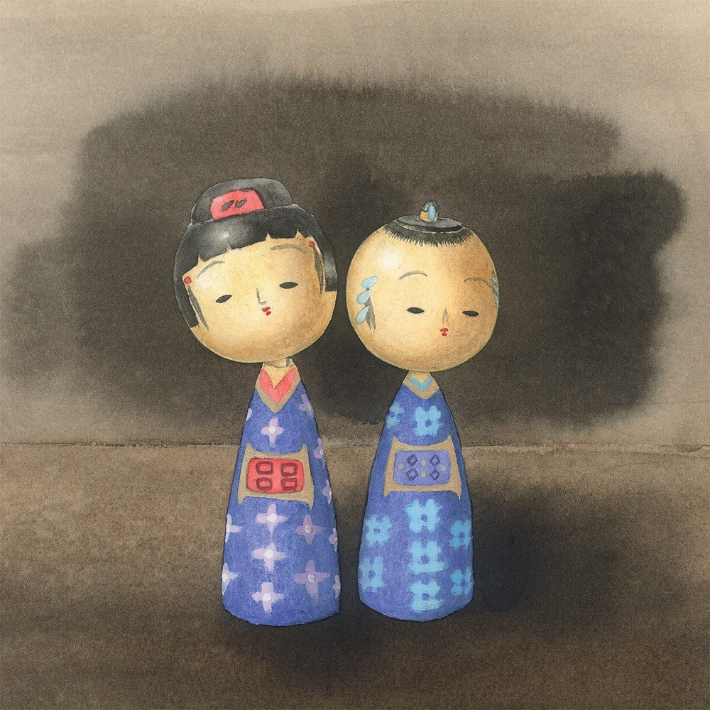 Anna's Kokeshi Dolls