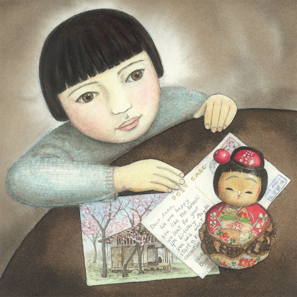 Anna's Kokeshi Dolls