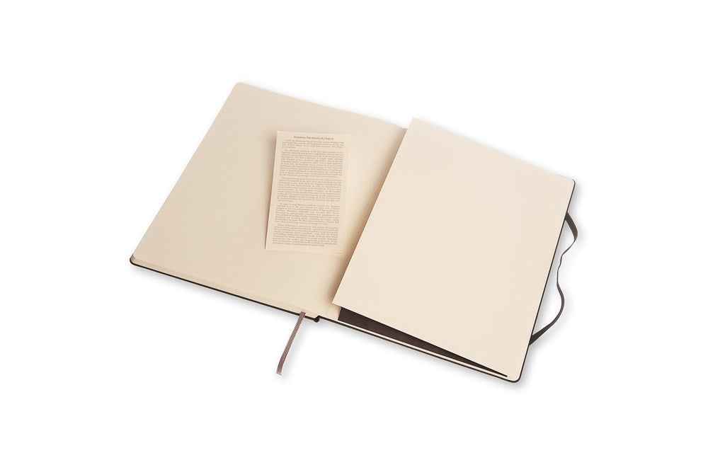 Moleskine Classic Notebook, Extra Large, Ruled, Black, Hard Cover (7.5 x 10)
