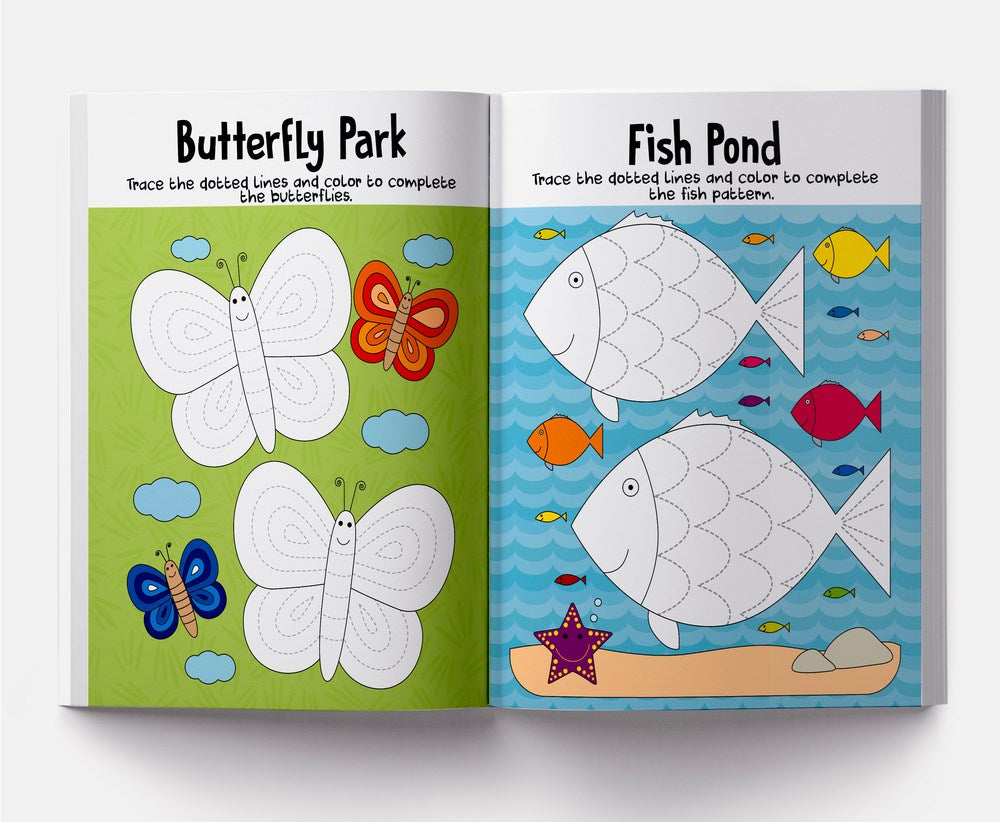 My First Book of Patterns: Pencil Control : Patterns Practice book for kids (Pattern Writing)