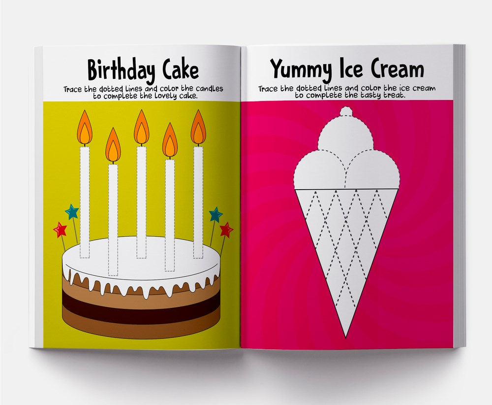 My First Book of Patterns: Pencil Control : Patterns Practice book for kids (Pattern Writing)