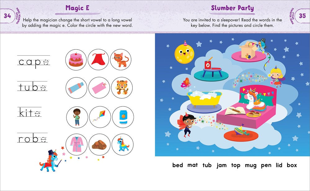 Kindergarten Activity Book Unicorns