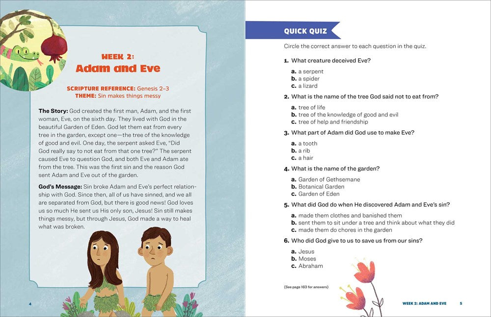 Bible Study Workbook for Kids