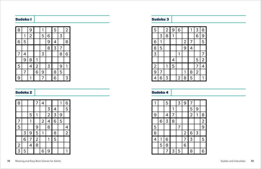 Relaxing Brain Games for Adults
