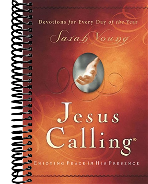 Jesus Calling, Padded Hardcover, with Scripture References: Enjoying Peace in His Presence (A 365-Day Devotional)