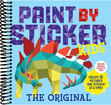 Paint by Sticker Kids, The Original: Create 10 Pictures One Sticker at a Time! (Kids Activity Book, Sticker Art, No Mess Activity, Keep Kids Busy)