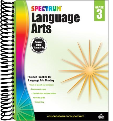 Spectrum Language Arts, Grade 3