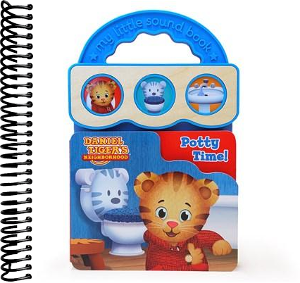 Daniel Tiger Potty Time!: 3 Button Sound book