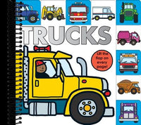 Lift-the-Flap Tab: Trucks